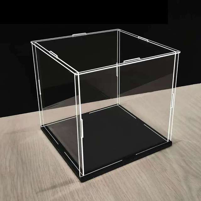 Factory-Made Acrylic Display Boxes for Blind Boxes Collectibles Simple Assembly Dust-Free Protection Tabletop Display Cabinets
