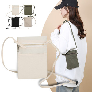 Nueva Bolsa Ligera Ultrafina para Teléfono con Cierre de Cremallera, Monedero Minimalista, Bolsa Cruzada de Hombro para Viajes al Aire Libre y Uso Diario - Product Image 1