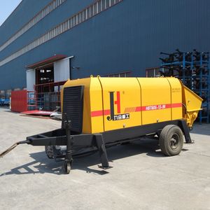 HBT60S-13 JUHE Bomba de Concreto Montada en Remolque de 40-80m³/h, Sistema Hidráulico, Máquina de Bombeo de Concreto para Obras de Infraestructura - Product Image 5