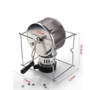 Torréfacteur <span class=keywords><strong>à</strong></span> <span class=keywords><strong>café</strong></span> manuel en acier inoxydable, capacité de 300 g, petit torréfacteur <span class=keywords><strong>à</strong></span> <span class=keywords><strong>café</strong></span> <span class=keywords><strong>à</strong></span> main pour <span class=keywords><strong>barista</strong></span> avec brûleur <span class=keywords><strong>à</strong></span> alcool - Product Image 6