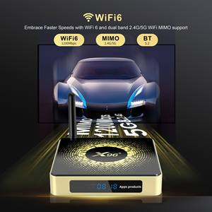 Decodificador <span class=keywords><strong>de</strong></span> Red X96X10 S928X Android 11 con Control por Voz, WiFi6 Dual y Gigabit - Product Image 4