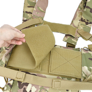 전술 조끼 체스트 리그 야외 활동 안전 몰리 시스템 카모 파우치 하네스 1000D 나일론 - Product Image 4