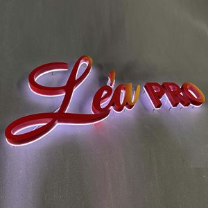 Panneaux LED d'extérieur personnalisés Mots lumineux sur métal Lettres rétroéclairées Signalisation électronique personnalisée - Product Image 5