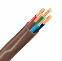 كابل/سلك نحاسي صلب 18/2 18/3 18/4 بغلاف PVC من نوع CL2P CL3P CMP منخفض الجهد للاستخدام في منظمات الحرارة للسوق الكندي