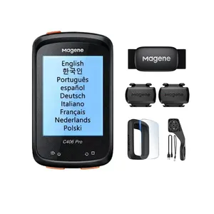 Magene C406 Pro bisiklet GPS bilgisayar C406 MTB yol döngüsü akıllı kablosuz su geçirmez kilometre kilometre sayacı Strava