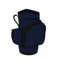 Sac de golf Den Caddy en cuir PU avec logo personnalisé OEM, sac de présentation pour club de golf, fabricant en gros
