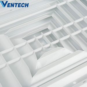 Hoge Kwaliteit Aluminium Airconditioning Vierkante Curve <span class=keywords><strong>4</strong></span>-Way <span class=keywords><strong>Diffuser</strong></span> Vierkante Luchtverspreider - Product Image 3