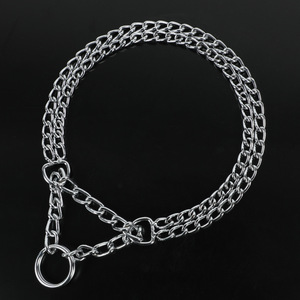 <span class=keywords><strong>Collier</strong></span> en Chaîne Métallique Premium Personnalisé pour <span class=keywords><strong>Chien</strong></span> avec Maillons Lisses, Anti-Rouille, Facile à Nettoyer et à Entretenir, Idéal pour les Promenades Quotidiennes et l'Entraînement Antidérapant - Product Image 4