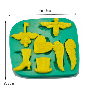 Silicone Cake Mold High Heel Fondant Mold For Baking Cake Decorating Craft Tools Green - Product Image 3