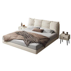 Lit de chambre moderne de style japonais, design royal, en cuir rembourré, confortable, gain de place, tailles <span class=keywords><strong>King</strong></span> et Queen, luxe - Product Image 5