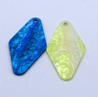 Panneau en plexiglas acrylique, 10 pièces, feuille de cuivre, scintillante et brillante, motif de coquillage translucide, idéal pour un hôtel