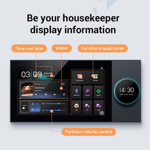 <b>Smart</b> Switch Control Android 8.1 Gateway 8CH Audio Player MODBUS for Home Automation 7 Inch Touch Screen - Product Image 2
