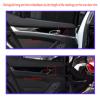 Kit d'éclairage intérieur LED dynamique et coloré style ciel étoilé pour Porsche Panamera 2010-2016 970 971, mise à niveau de l'éclairage d'ambiance