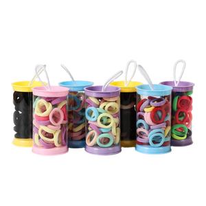 Diadema de Tela Elástica de Alta Elasticidad para Niñas, Estilo Dulce, Accesorios para el Cabello con Anillo de Toalla para Niños - Product Image 1