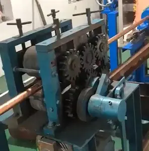 copper rod making machine brass rod pipe continuous casting machine production line