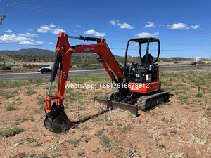 Excavatrice d'occasion de marque supérieure U35-4, mini-excavatrice de 3,5 tonnes de marque supérieure U35-4, prix bas pour excavatrices de marque supérieure - Product Image 4