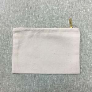 กระเป๋าใส่เครื่องสำอางแบบพกพา กระเป๋าเครื่องสำอางเปล่า มีซิป - Product Image 3