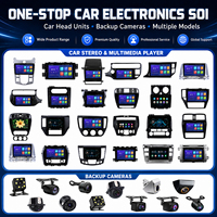 Autoradio universel Android pour voiture, cadre d'autoradio, GPS, lecteur multimédia pour voiture, CarPlay sans fil, prise en charge de la caméra de recul