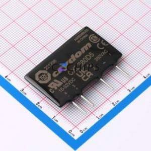 CXE380D5 Solid State Relay (Triac Output) SIP-4 Relay ( Input Type: AC )( Blocking Voltage: 1200V )( Load Current: 5A ) - Product Image 1