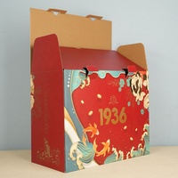 Boîte d'emballage personnalisée en carton ondulé imprimé FSC ISO22000, types B, C, E, G, F, 3 plis, 5 plis, avec laminage