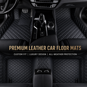 Alfombrillas de Coche de Cuero PU Premium Coolcars, Material Suave y Duradero, Antideslizantes, Impermeables, para Todas las Estaciones, Alfombras Personalizadas para Auto, <span class=keywords><strong>Precio</strong></span> Bajo - Product Image 6