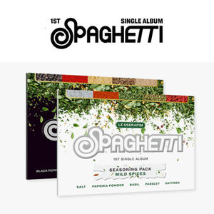 KPOP LE SSERAFIM - Primer Álbum Sencillo SPAGHETTI - CD Coleccionable Oficial de Weverse - Álbum de Música Coreana para Fans de Todas las Edades - Product Image 4
