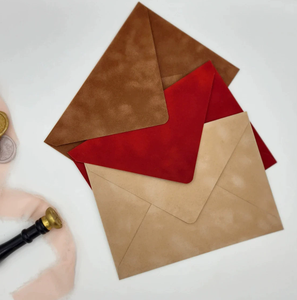 Sobres de Terciopelo de Alta Calidad, Coloridos y Elegantes, con Forro de Papel para Diferentes Ocasiones, Venta al Por Mayor - Product Image 1