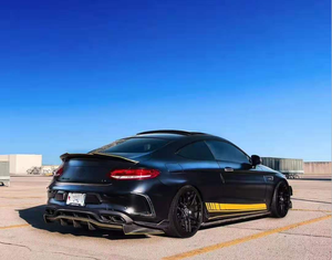 Difusor trasero de fibra de carbono más vendido W205 C63 Amg para <span class=keywords><strong>mercedes</strong></span>-<span class=keywords><strong>benz</strong></span> <span class=keywords><strong>Clase</strong></span> <span class=keywords><strong>C</strong></span> W205 C63 Amg Coupe - Product Image 4