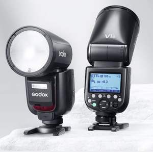 <span class=keywords><strong>Flash</strong></span> Godox V1 <span class=keywords><strong>PRO</strong></span> TTL de Cabezal Redondo con Transmisión Inalámbrica de Iones de Litio, <span class=keywords><strong>Flash</strong></span> Speedlite V1PRO para Cámaras Canon, Nikon, Sony, Fuji, Olympus - Product Image 4