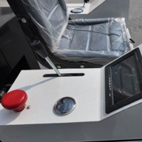 Niveleuse laser automatique diesel pour béton, machine de lissage de sol pour autoroutes, ateliers et fondations de centres commerciaux