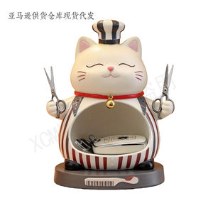 Estatua de Gato Maestro de Graduado - Figura de Almacenamiento Divertida de Poliresina Personalizada para Escritorio y Entrada, Perfecta para Guardar Llaves y Objetos Pequeños - Product Image 6