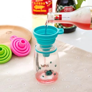 Foldable Funnel Silicone Household Liquid Dispensing Kitchen Tools Universal Auto Engine Oil Petrol Change Funnel