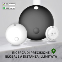 Dispositifs de suivi GPS intelligents miniatures à double système pour personnes âgées et enfants, localisateurs d'objets compatibles Apple et Android pour AirTag
