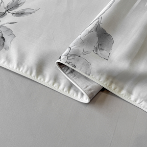 Juego de Sábanas Estampadas de Satén Tencel OEKO-TEX 100S, Juego de Ropa de Cama Ecológica de <span class=keywords><strong>Lyocell</strong></span> de 4 Piezas - Product Image 6