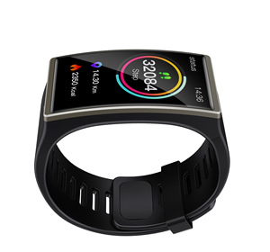 Montre intelligente hommes DM12 grand écran HD fréquence cardiaque moniteur de pression artérielle BLE 5.0 élégant Smartwatch hommes pour Android IOS - Product Image 5