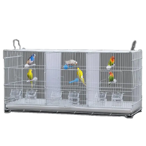 Fournitures de <span class=keywords><strong>cage</strong></span> à oiseaux grande <span class=keywords><strong>cage</strong></span> à oiseaux 1821 # transporteur d'élevage <span class=keywords><strong>Myna</strong></span> filaire séparé pour perroquet et oiseaux de compagnie - Product Image 6