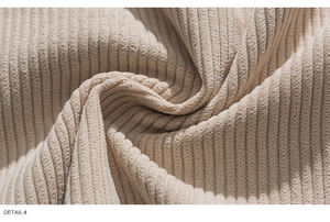 Veste blazer à col en velours côtelé personnalisée pour hommes, costume décontracté de couleur unie à simple boutonnage pour la saison d'automne - Product Image 4