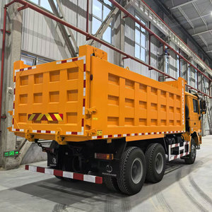 รถดัมพ์ดีเซล Shacman 6x4 มือสอง ราคาถูก โปรโมชั่นพิเศษ เกียร์ FAST พวงมาลัยซ้าย 10 ล้อ สำหรับงานเหมือง - Product Image 5