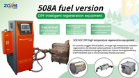 Máquina de Limpieza de DPF ZQYM 508A, Limpiador de DPF y SCR, Máquina de Regeneración de Tubos de Escape