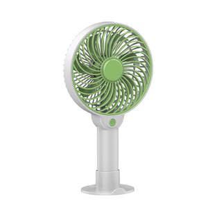 6'' 5-speed <strong>Handy</strong> Rechargeable Table Fan Portable Mini Fan Air Cooler Handheld Electric Fan with Phone <strong>Holder</strong> - Product Image 1