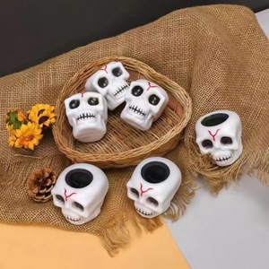 Wholesale Factory Creative Party <b>Squeeze</b> Skull Bat Halloween Pumpkin Pop up Stress Relief Squishy Toys for Kid Boys and Girls - Product Image 2