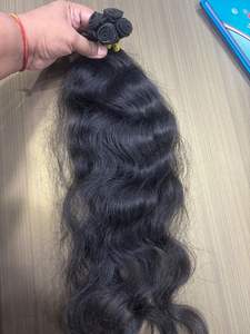 Extensiones de Cabello Humano Ondulado del Sur de la India, Cabello Natural de la Mejor Calidad, Colección a Precio de Mayoreo - Product Image 3