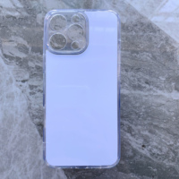 Coques de Téléphone TPU à Sublimation 2D Vierge Transparente à Personnaliser, Étui Protecteur pour iPhone 16 Pro Max, Coque de Téléphone Vierge Claire