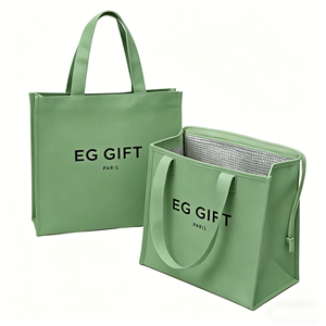 กระเป๋าเก็บความเย็นแบบพับได้สั่งทำขายส่ง ความจุขนาดใหญ่ สำหรับพกพาไปปิกนิกหรือช้อปปิ้ง - Product Image 6