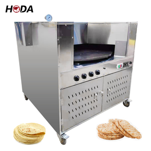 Automatique tandoori libanais chapati naan tortilla arabe roti pita plat pain four commercial électrique gaz maker faisant des machines - Product Image 2