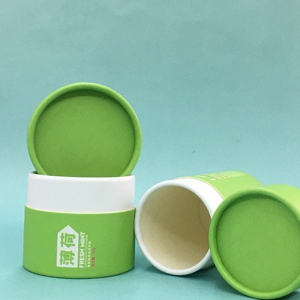 Tubo de papel biodegradable ecológico de alta calidad 2025, embalaje cilíndrico para Vela, té, cosmético, desodorante de aceite esencial - Product Image 2