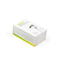 Caja de Embalaje de Cartón Plegable Personalizada, Caja de Papel Ecológica para Venta al por Menor, para Accesorios Electrónicos, Cargador USB, Hub