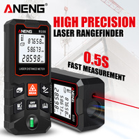 Télémètres laser portatifs ANENG B40/B60/B80/B100, outil de mesure de distance numérique haute précision, matériau ABS léger 80g