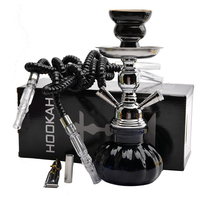 Mini Chicha Portable Double Tube – Plusieurs Couleurs au Choix – Kit Complet Économique