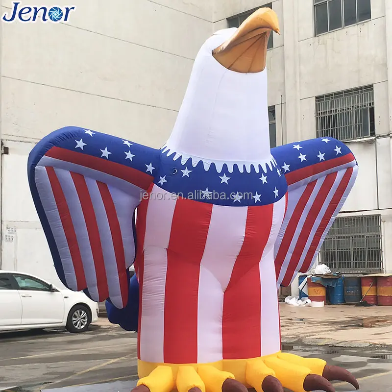 Aigle géant gonflable USA Cartoon pour décoration de fête